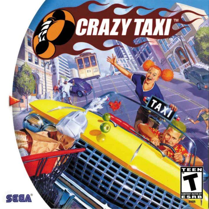 Crazy Taxi [Sega All Stars] box art for Sega Dreamcast